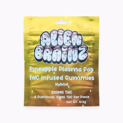 Photograph of product: Pineapple Plasma | 200MG Gummies