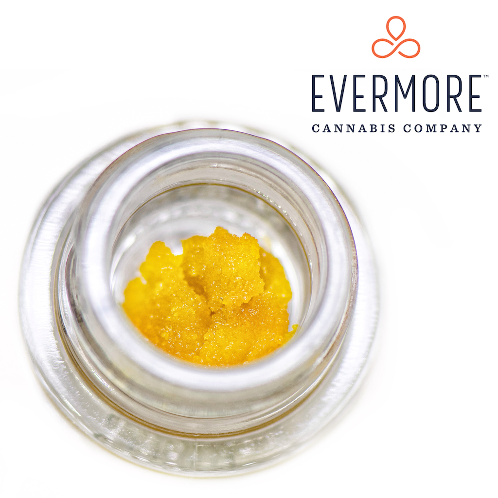 Photograph of product: Funky Guava Live Resin Cake Badder 1g - Evermore