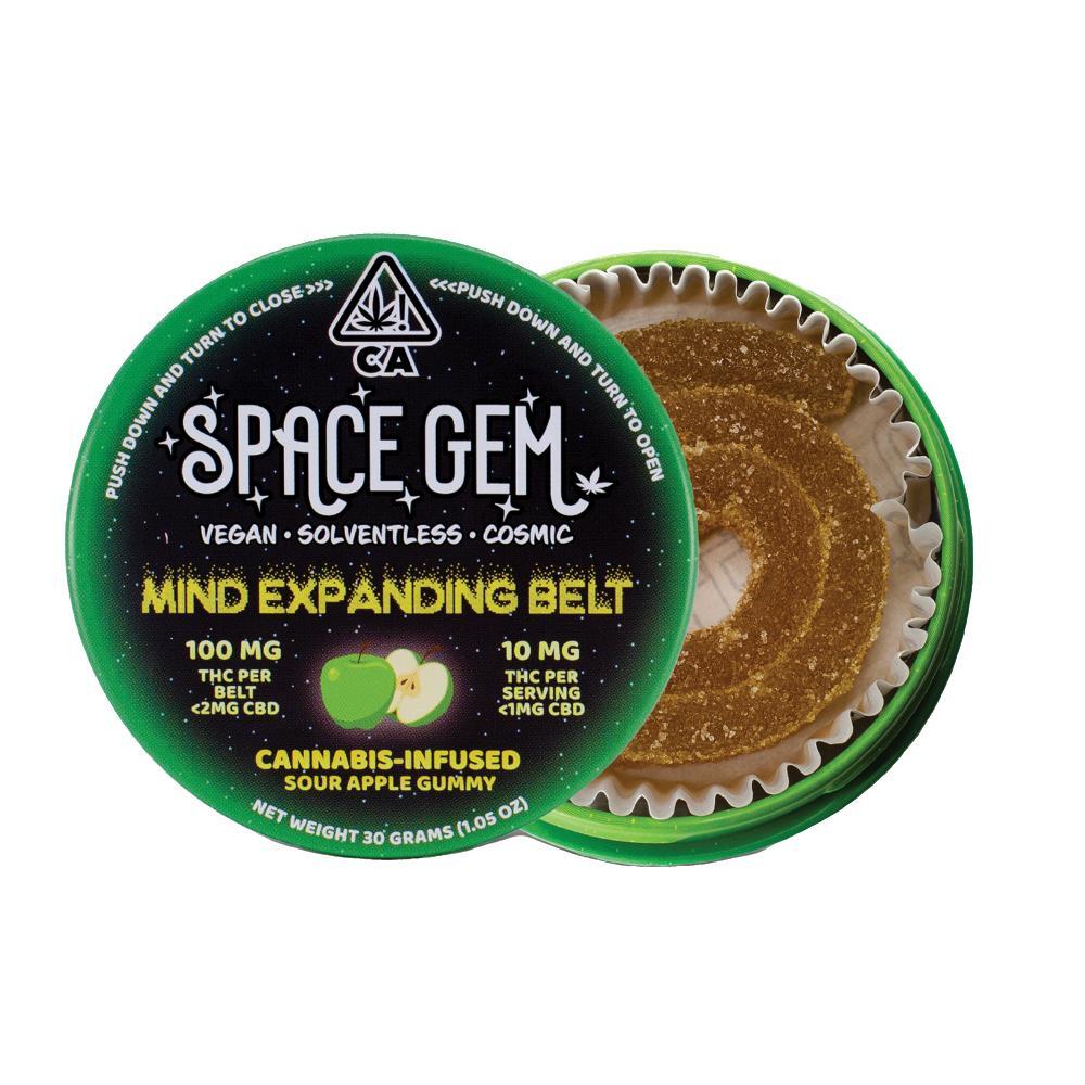 Photograph of product: Sour Apple Belt [10pk] (100mg)