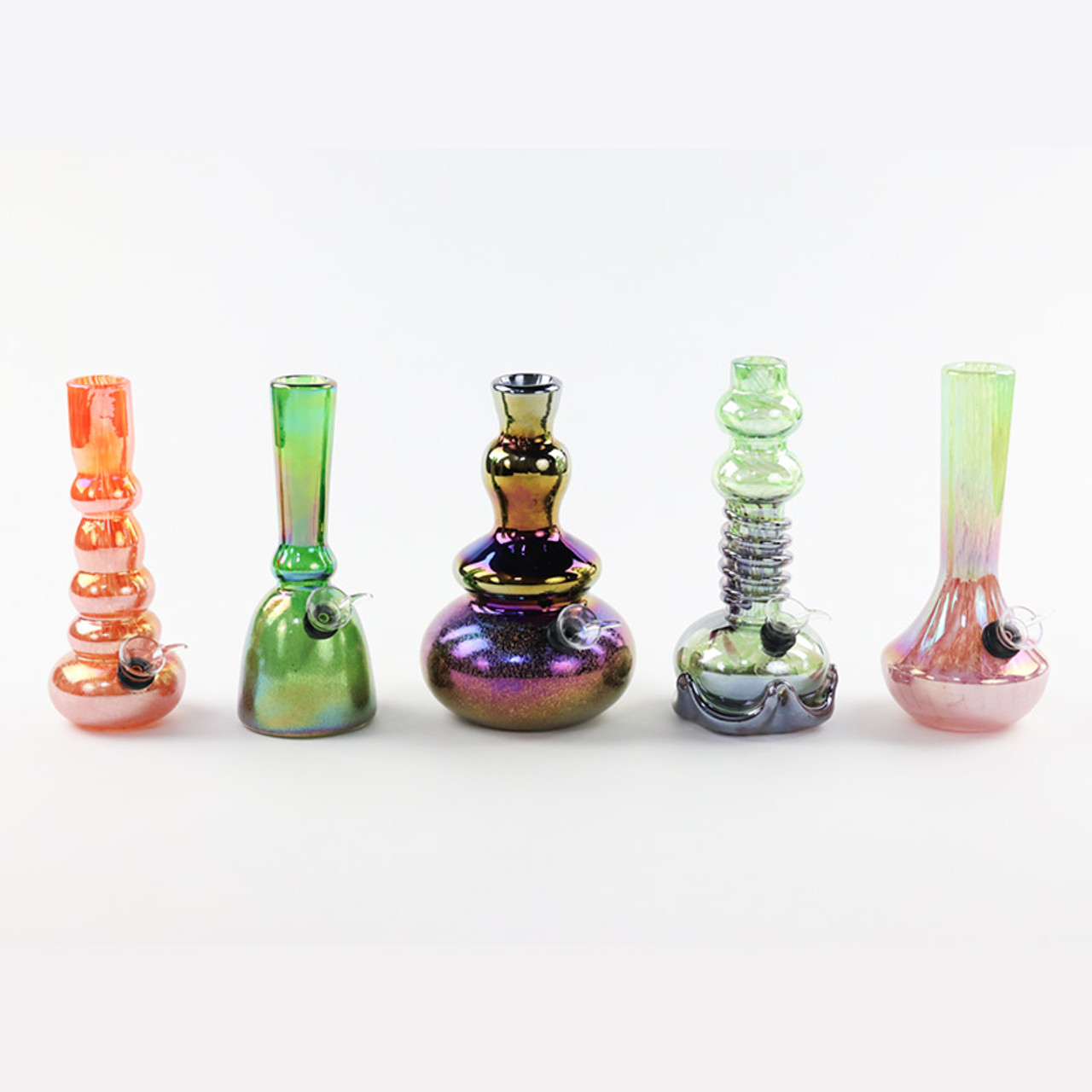 Photograph of Product: 8" Soft Glass Water Pipe