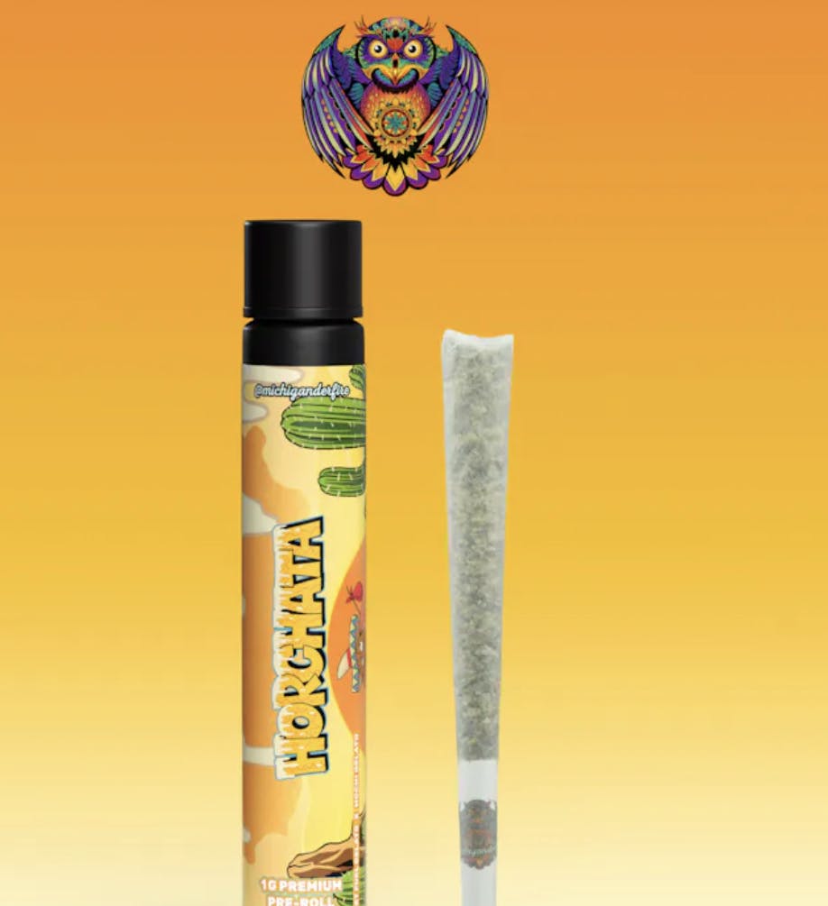 Photograph of product: Michigander Fire- Horchata - Pre Roll- 1G