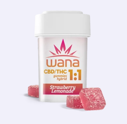 Photograph of product: Strawberry Lemonade 1:1 Gummies | 20-pack