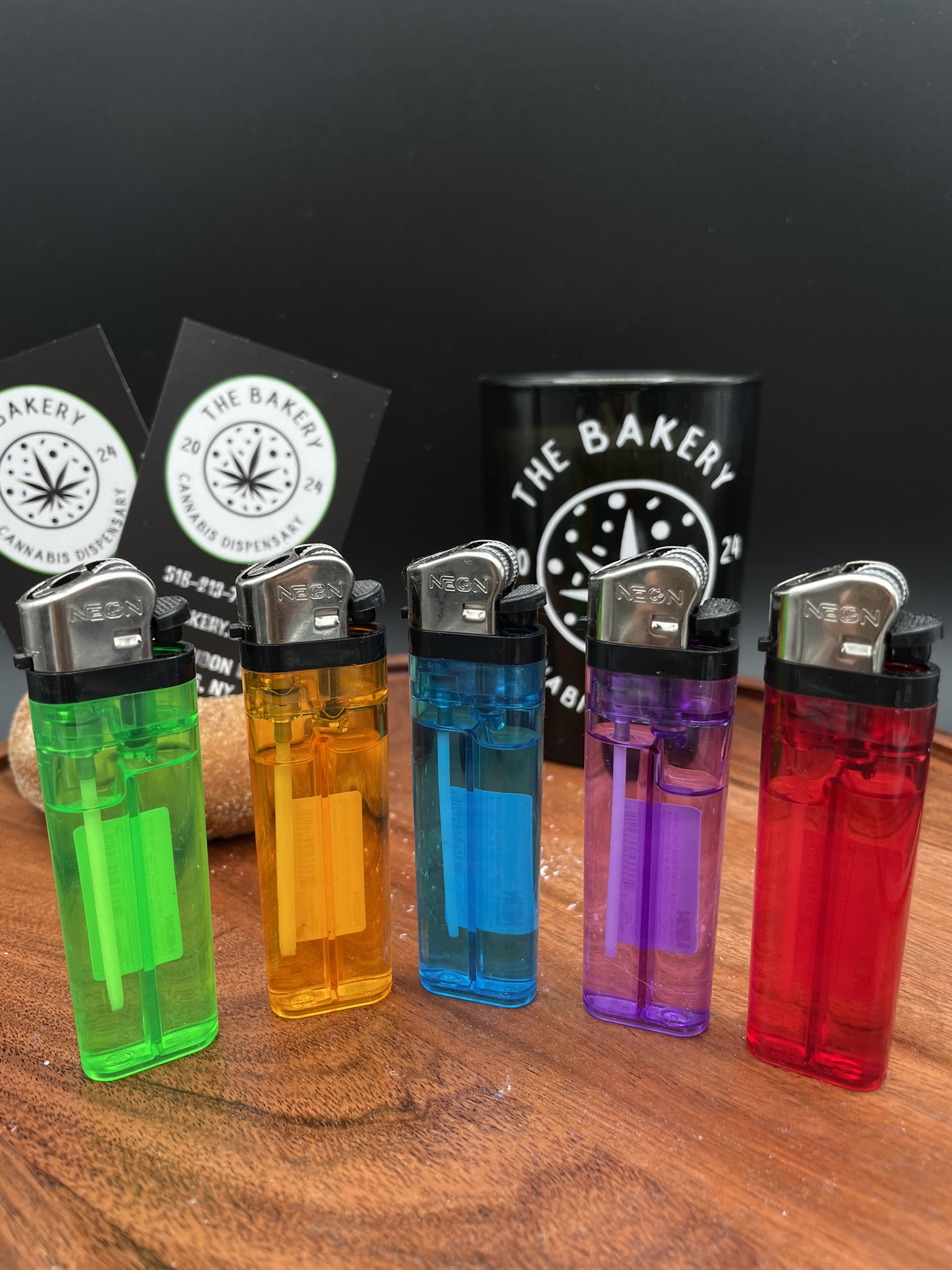 Photograph of product: Neon Clear Lighter