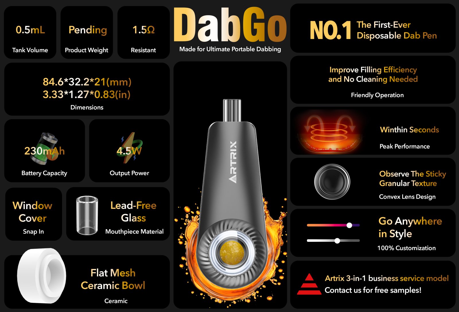 Photograph of product: The One - DabGo - Watermelon Dreamz - AIO Hybrid ( 79% )