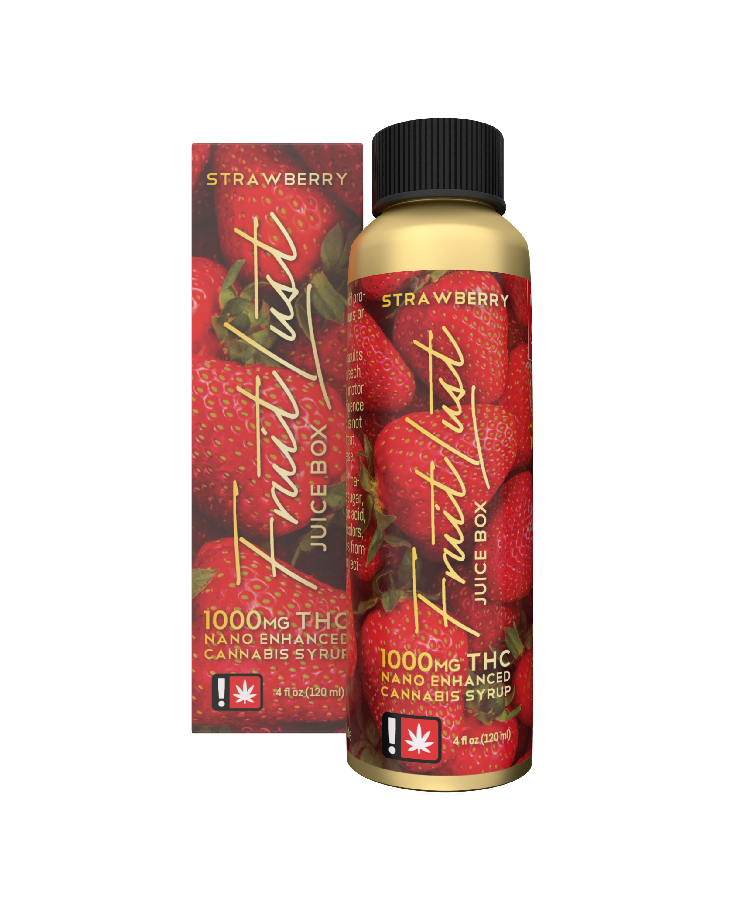 Photograph of product: Strawberry 4oz Juice Box