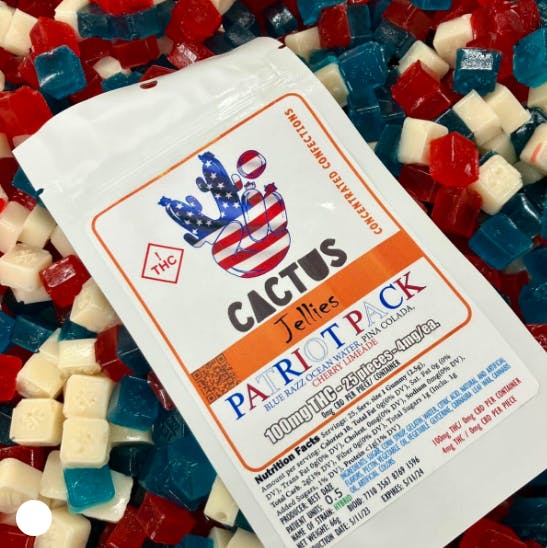 Photograph of product: Cactus Jellies - Cactus Jellies-Patriot Pack