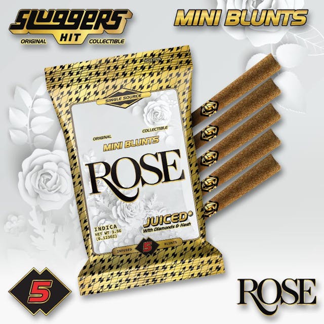 Photograph of product: 5pk Rose Mini Blunts - 