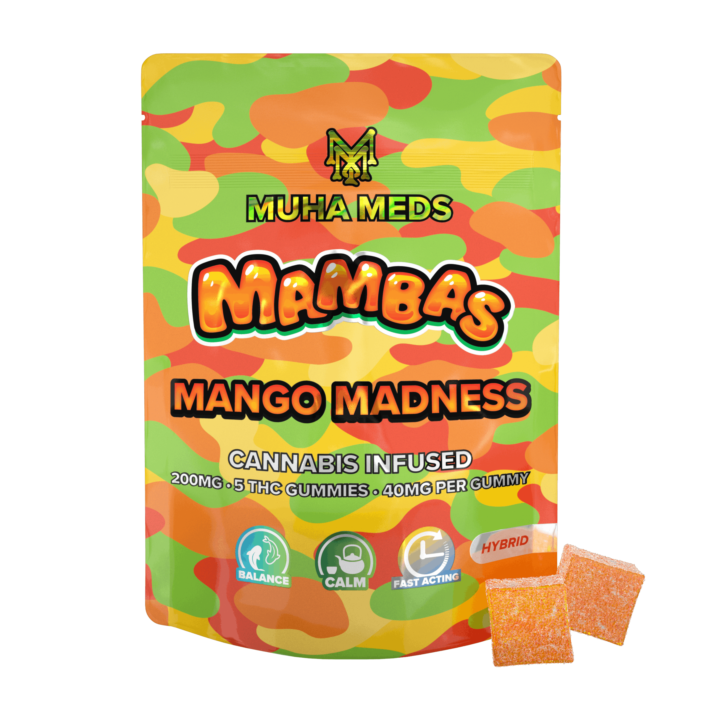 Photograph of product: Mango Madness Gummies