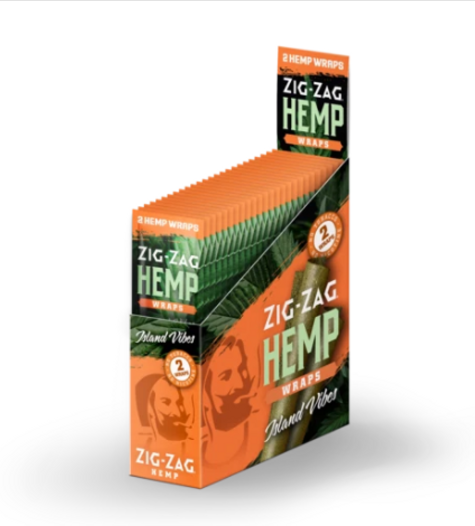 Photograph of product: Zig Zag Hemp Wraps Island Vibes