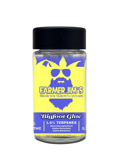 Photograph of product: Farmer Jim: 5pk pre-roll BigFoot Glue