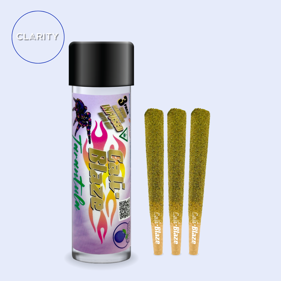 Photograph of product: Cali-Blaze Infused Tarantula 3pk | Blueberry