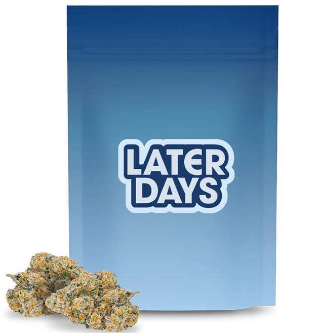 Photograph of product: Later Days Zkittle Mintz (H) Flower 14g