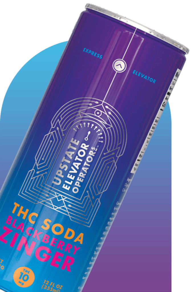 Photograph of product: Blackberry Zinger Soda | Fast Acting |
