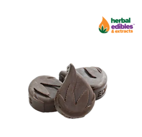 Photograph of product: Herbal Edibles - Chocolate Drops