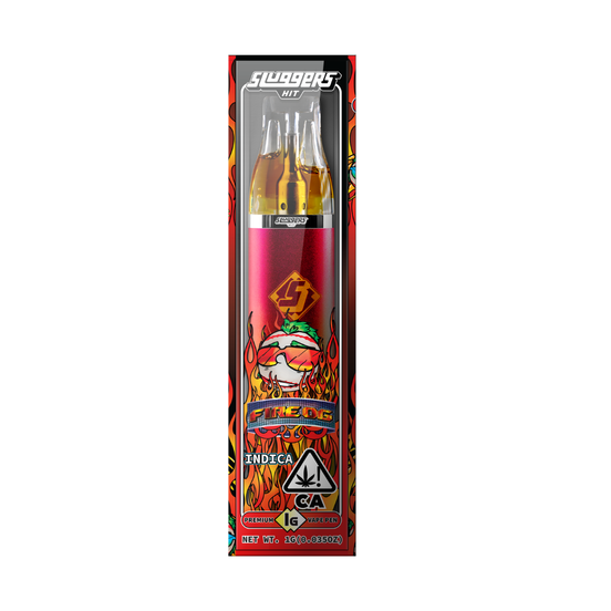 Photograph of product: Sluggers AIO Vape Fire OG 1.2g - 