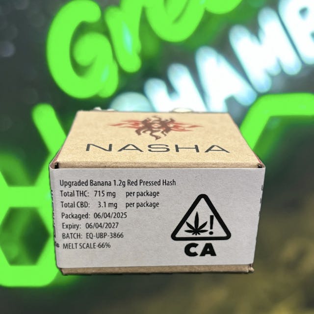 Photograph of product: Upgrade Banana Red Pressed - Concentrate