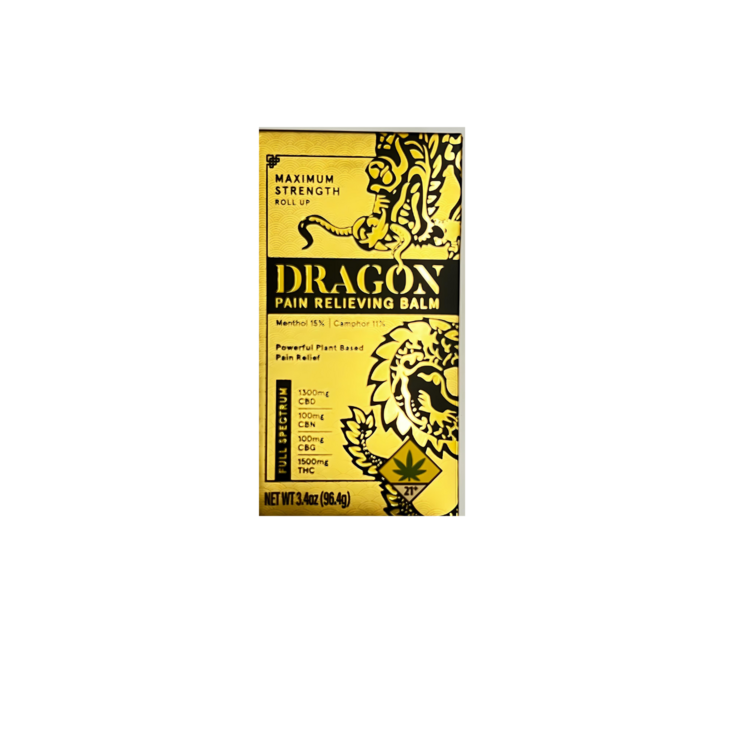 Photograph of product: GOLD TH-oui/CBD/CBN/CBG Dragon Balm Roll Up Topical (Ceres)