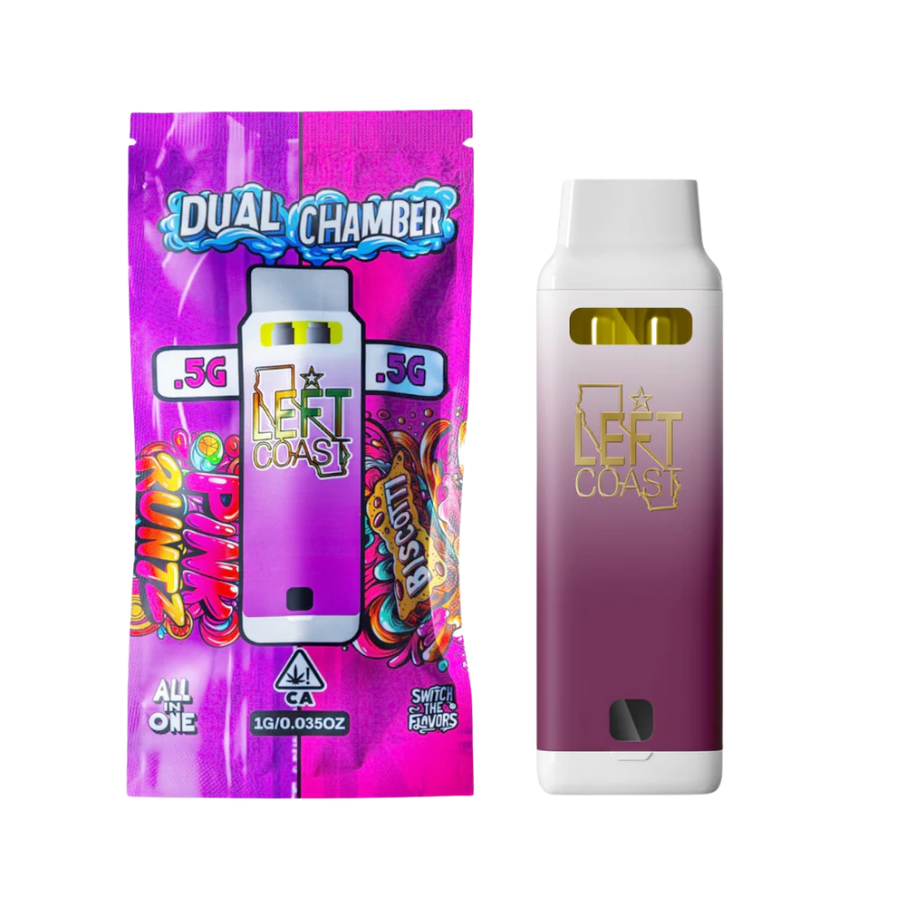 Photograph of product: Pink Runtz/Biscotti | Dual Chamber Disposable