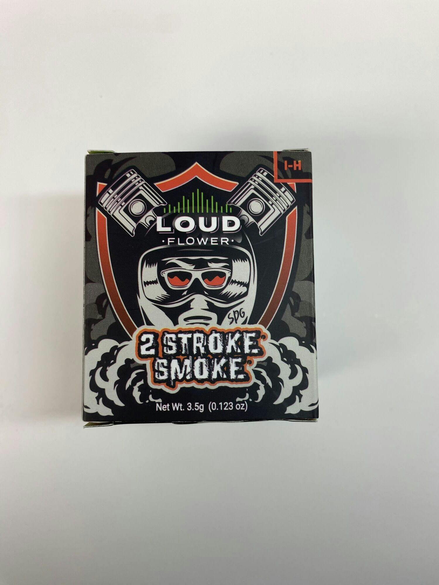 Photograph of product: Loud Flower | 2 Stroke Smoke | 3.5g