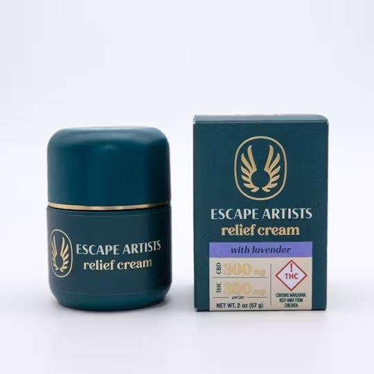 Photograph of product: Escape Artist TH-oui Lavender 1:1 Relief Cream