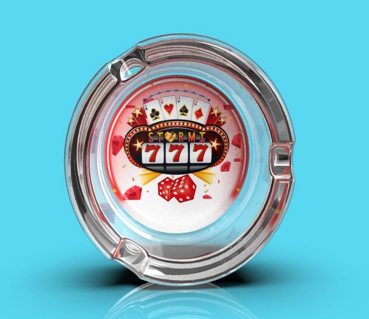 Photograph of product: Stormi - Glass Ashtray - Assorted Designs