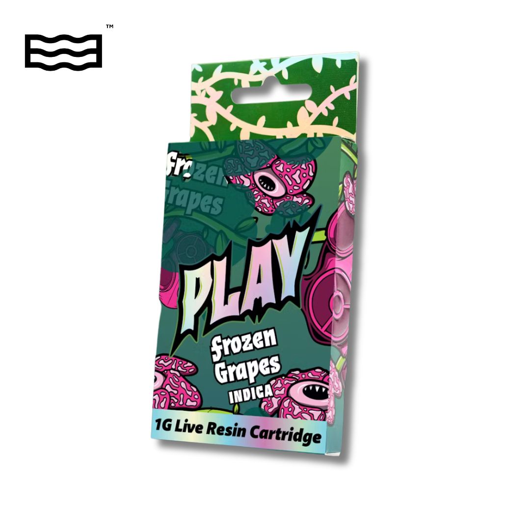 Photograph of product: Play Oui'd Live Resin Cartridge | Frozen Grapes