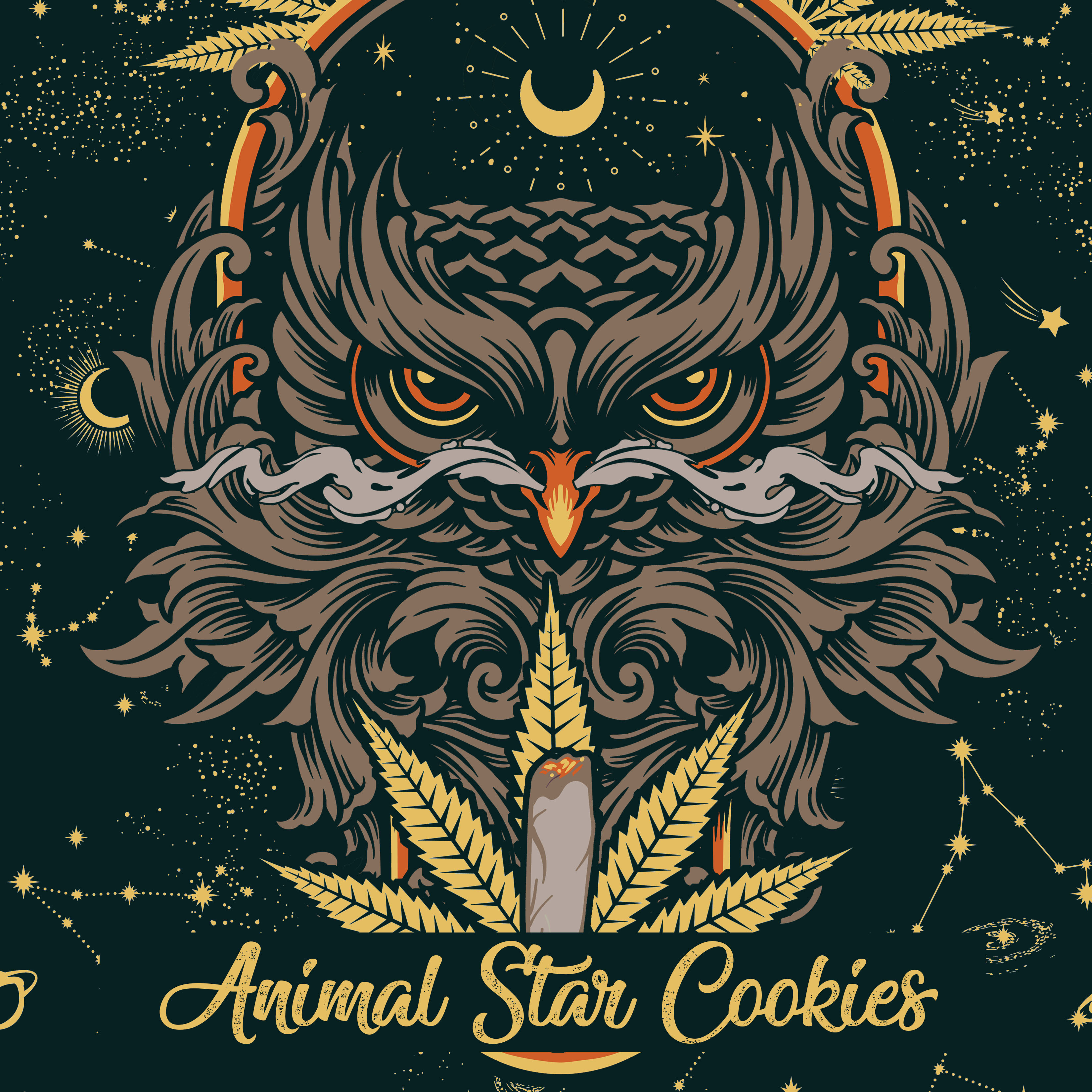 Photograph of product: Animal Star Cookies ~ Popcorn - 7g