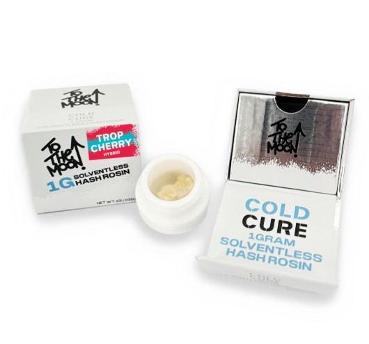 Photograph of product: To The Moon | Trop Cherry | Cold Cure Rosin | 1g