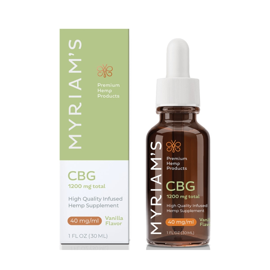 Photograph of product: Myriam's - CBG - CBG 1200 Vanilla (40mg/ml) $100