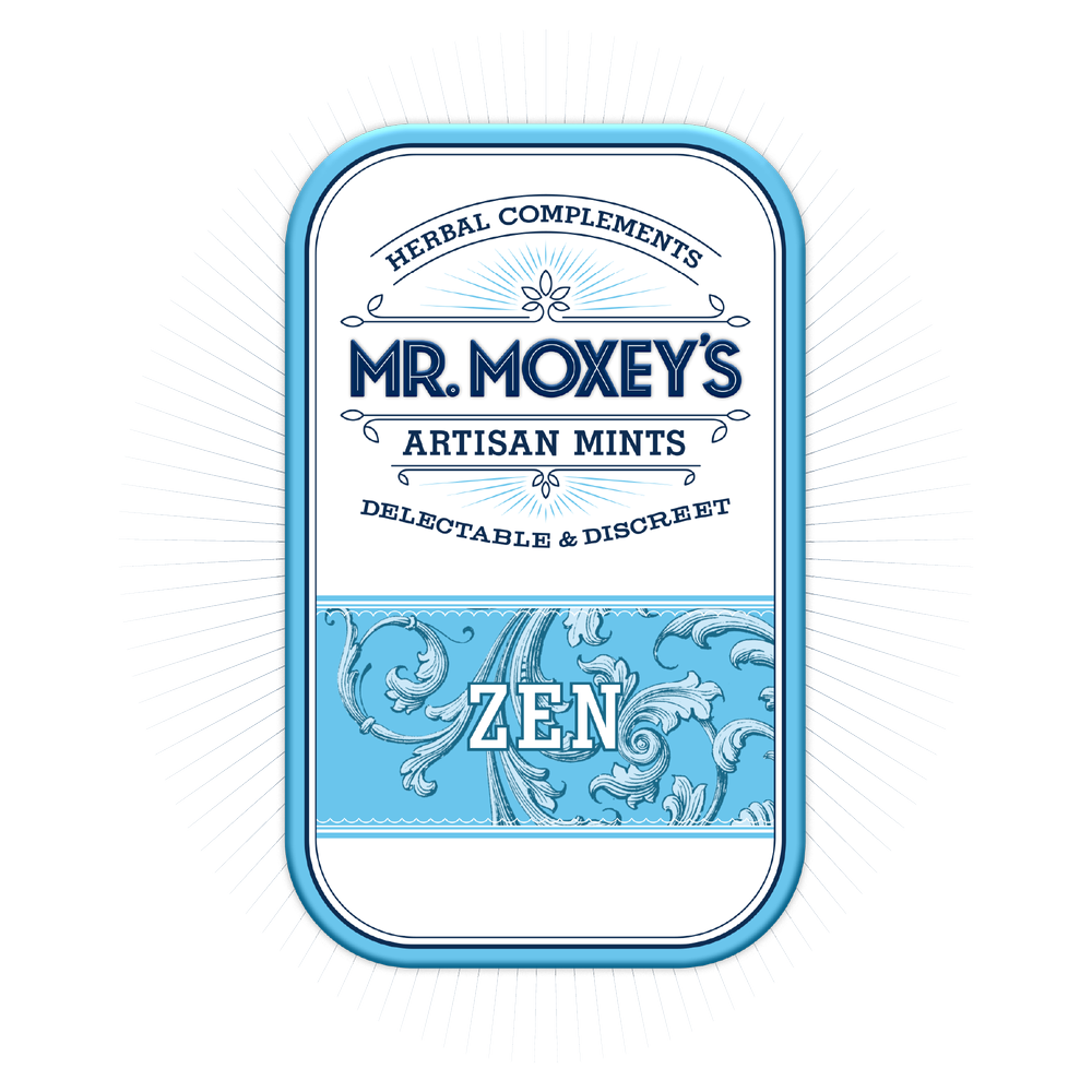 Photograph of product: Mr. Moxey's - Zen 40:1 peppermint 20pk