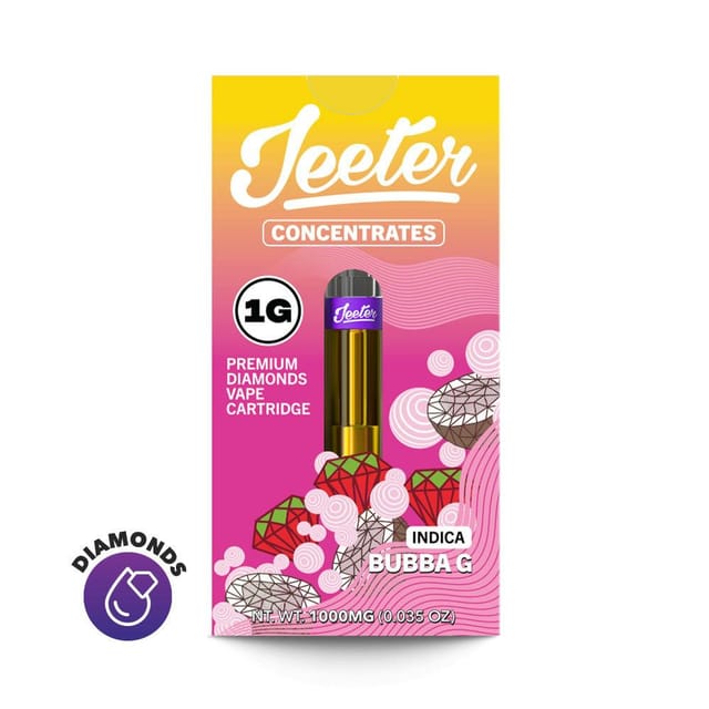 Photograph of product: Bubba G | Liquid Diamonds Cart - 1g - Jeeter Juice - 