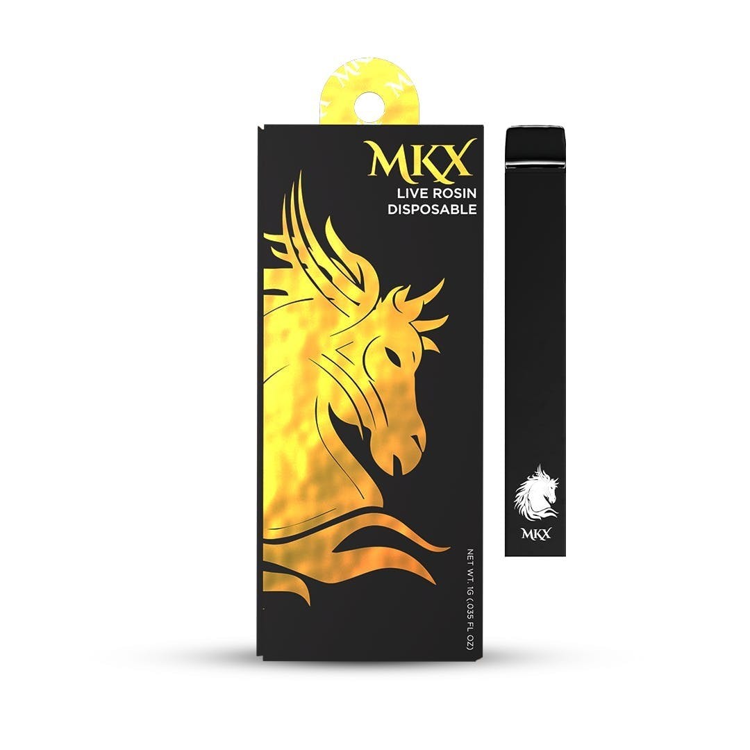 Photograph of product: MKX Rosin Disposable 1g Borello