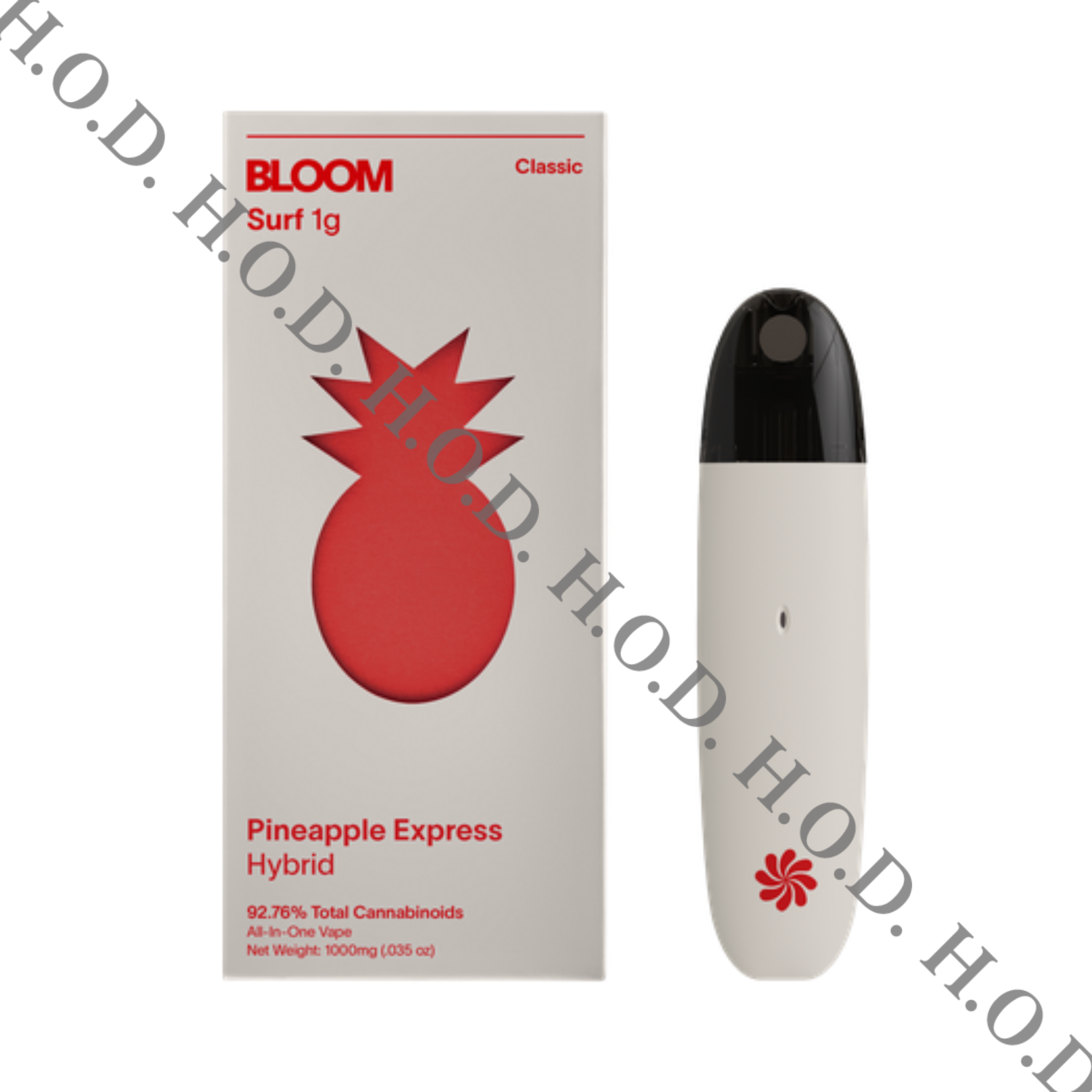 Photograph of product: Bloom Pineapple Express Disposable 1g