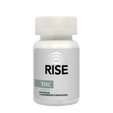 Photograph of product: RISE | TH-oui Tablets | 100mg