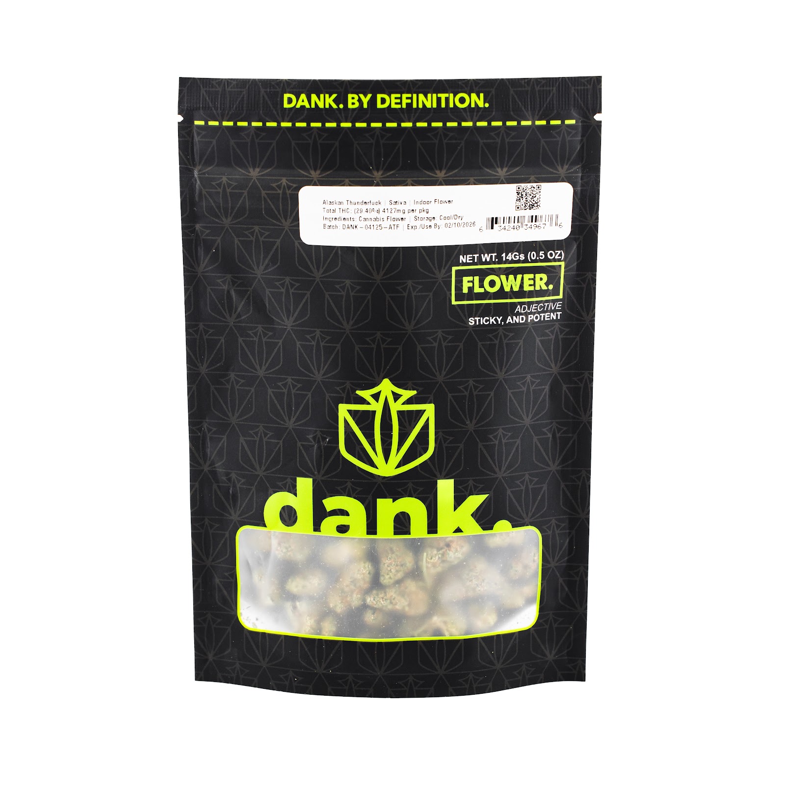 Photograph of product: Dank | Alaskan Thunderfuck | 14g
