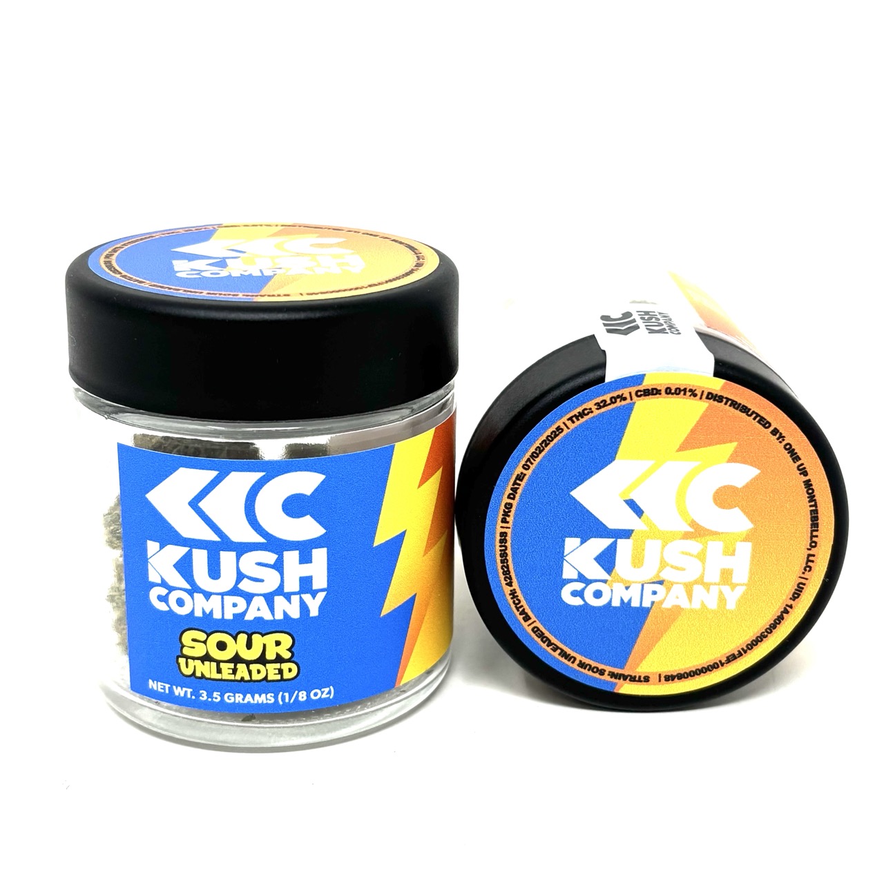 Photograph of product: KUSH CO: SOUR UNLEADED 3.5G