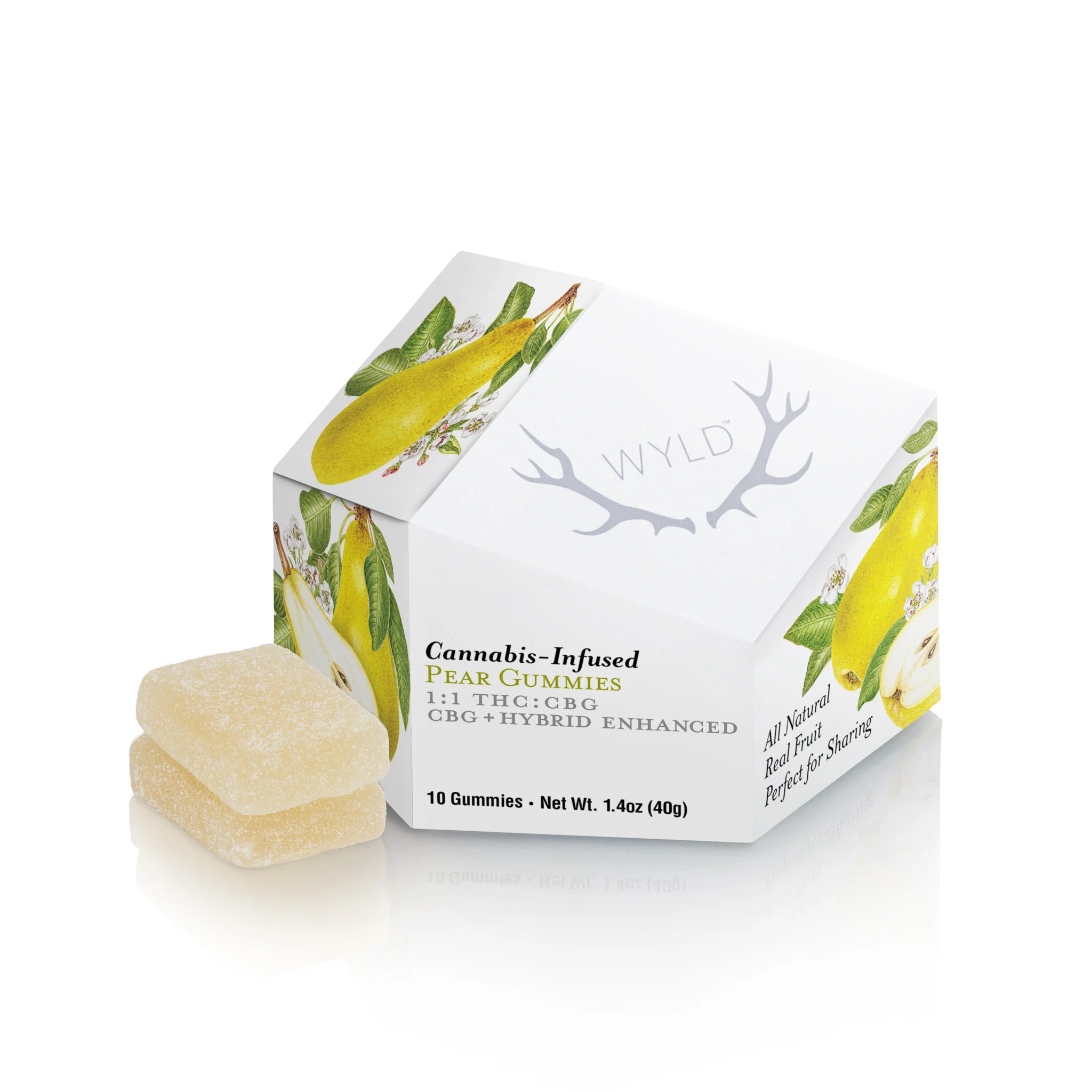 Photograph of product: Wyld | 1:1 CBG/TH-oui | Pear