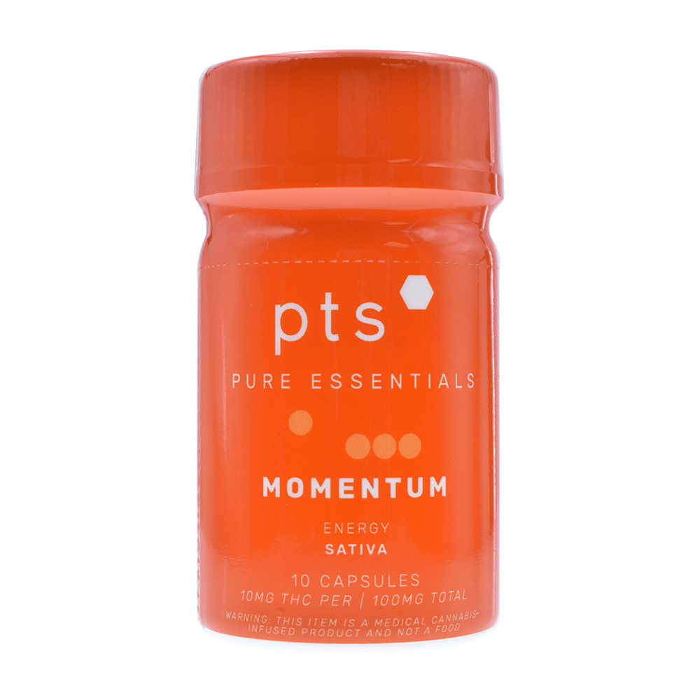 Photograph of product: Capsules Momentum [10pk] | 100mg