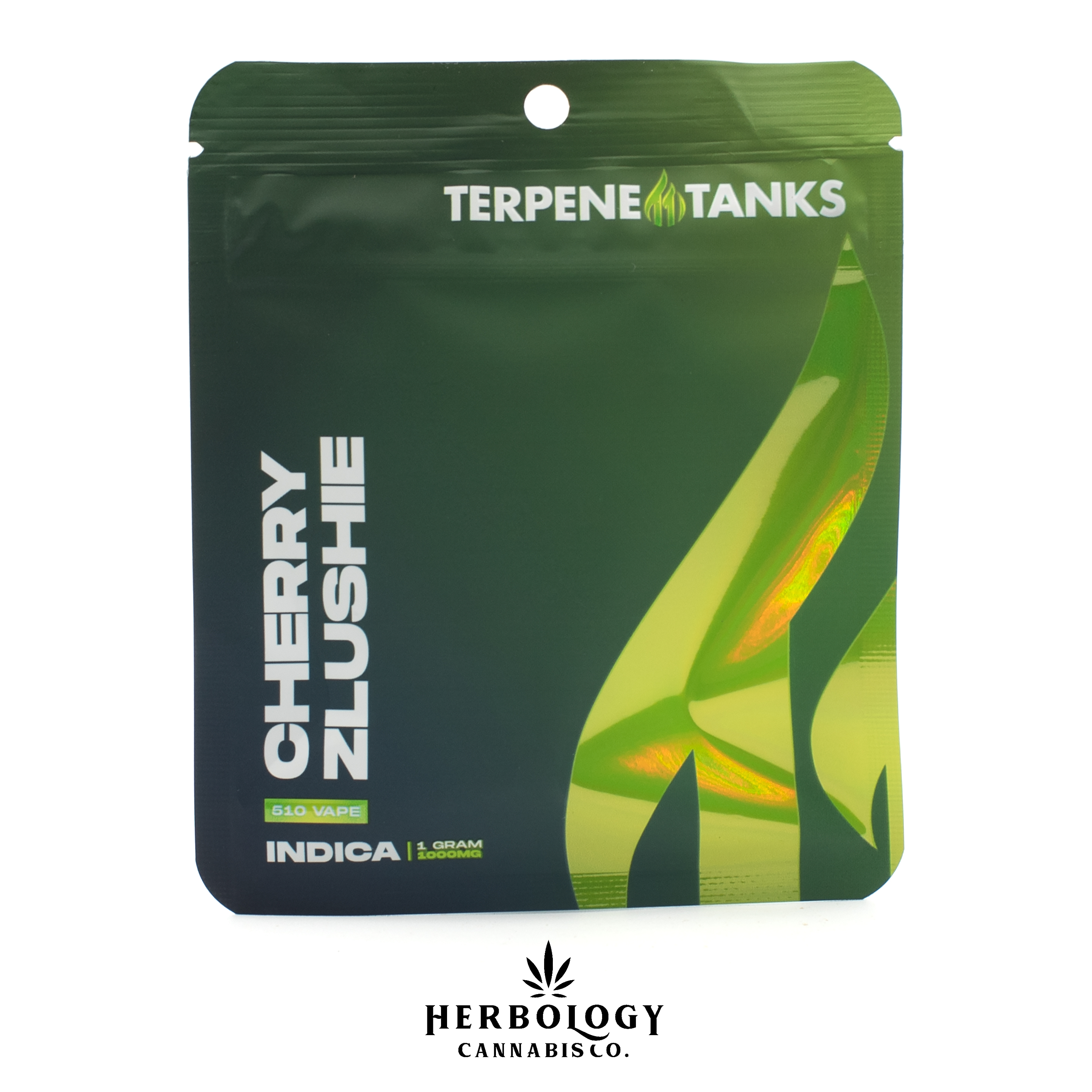 Photograph of Product: Terpene Tanks | Distillate 510 Cart | Cherry Zlushie | 1g