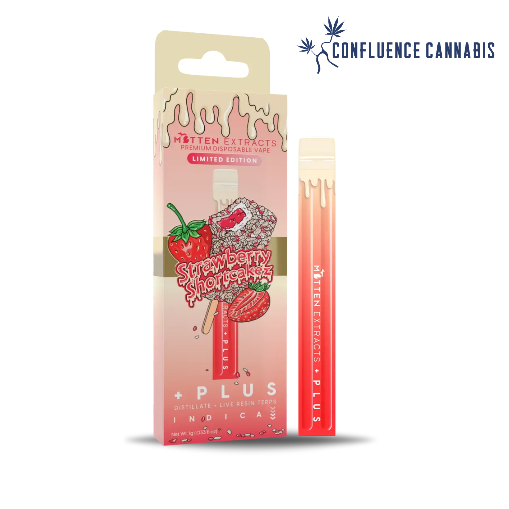 Photograph of product: Strawberry Shortcakez Disposable Cartridge