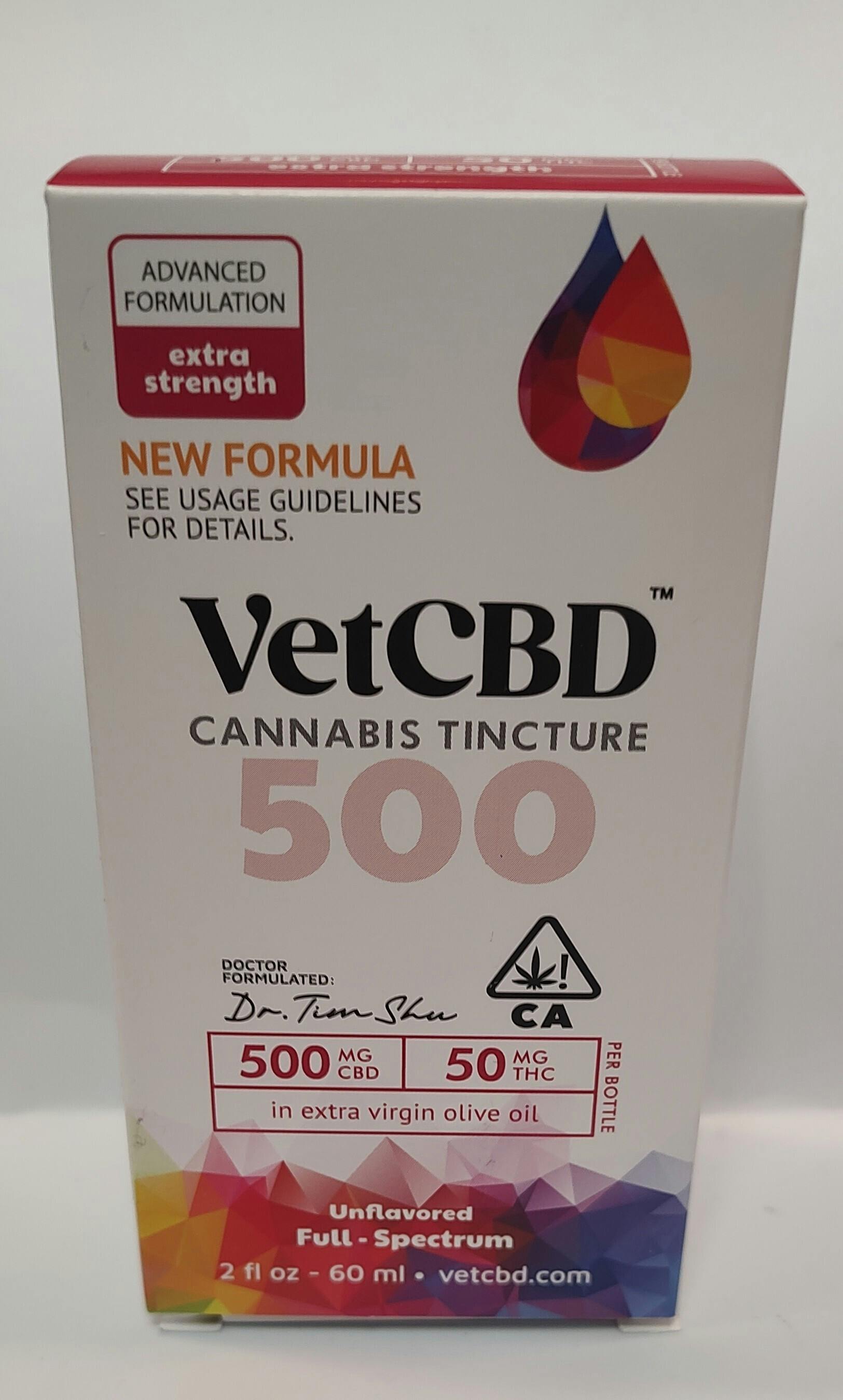 Photograph of product: VetCBD - 500mg Extra Strength 2oz