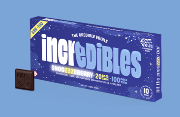 Photograph of product: RHI - Snooozeberry 1:5 CBN | Chocolate Bar