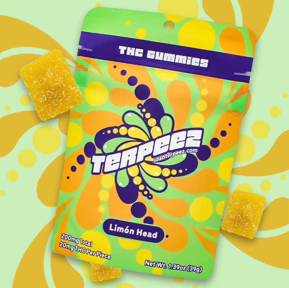 Photograph of product: Terpeez | Limon Head | 200MG Gummies
