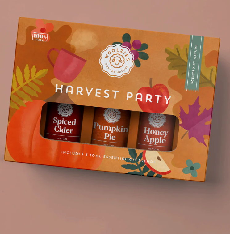 Photograph of product: Woolzies - Harvest Spice Essential Oil Collection