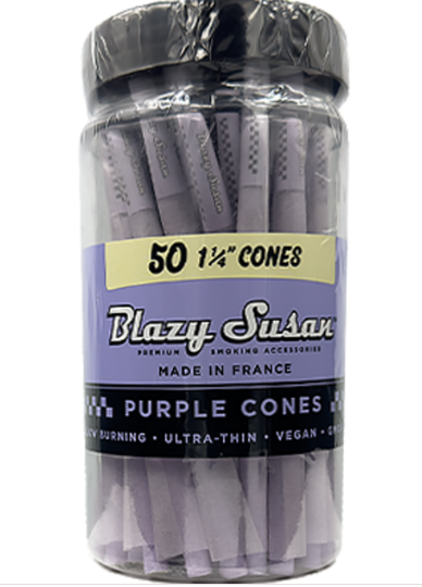 Photograph of product: Blazy Susan - Paper - Purple 1 1/4