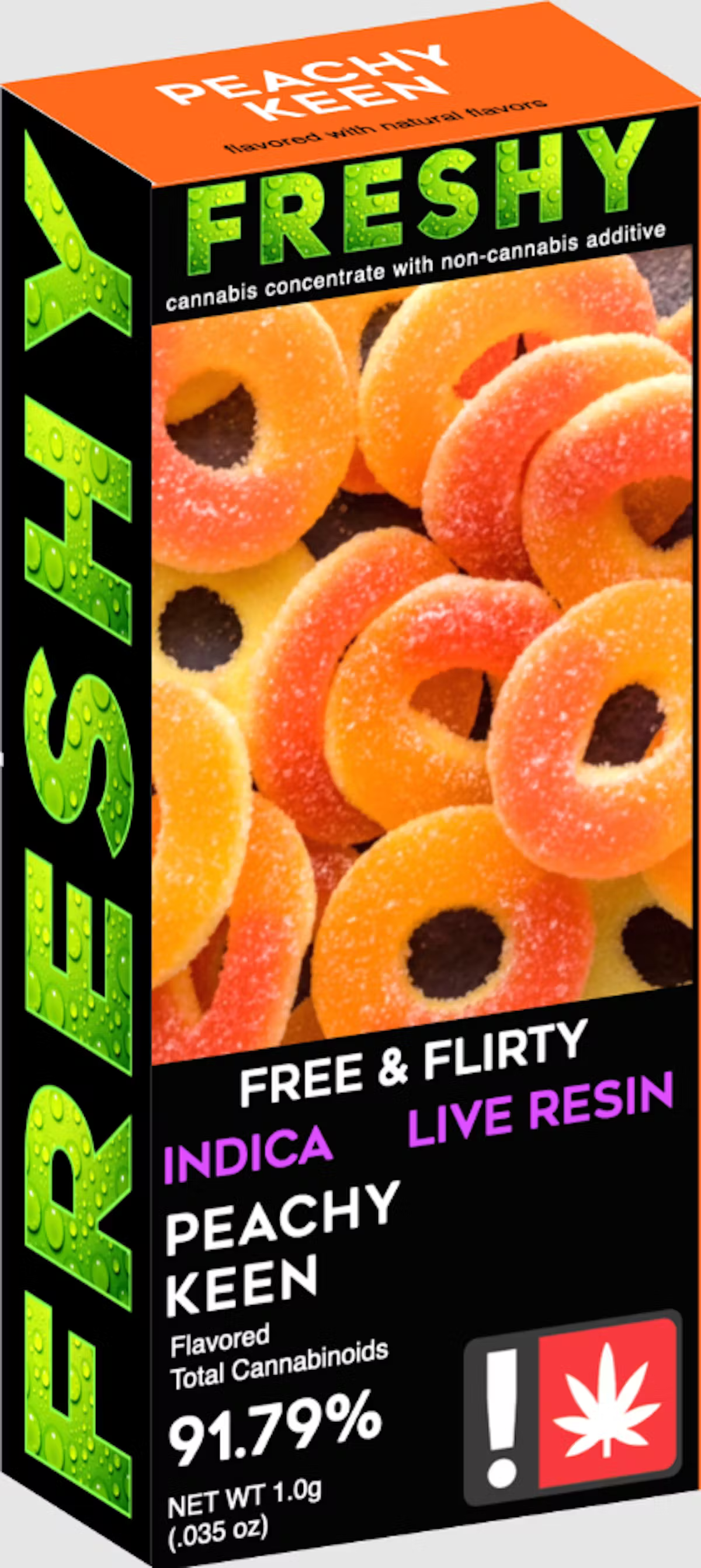 Photograph of product: Peachy Keen | Flavored Live Resin Disposable | 1g