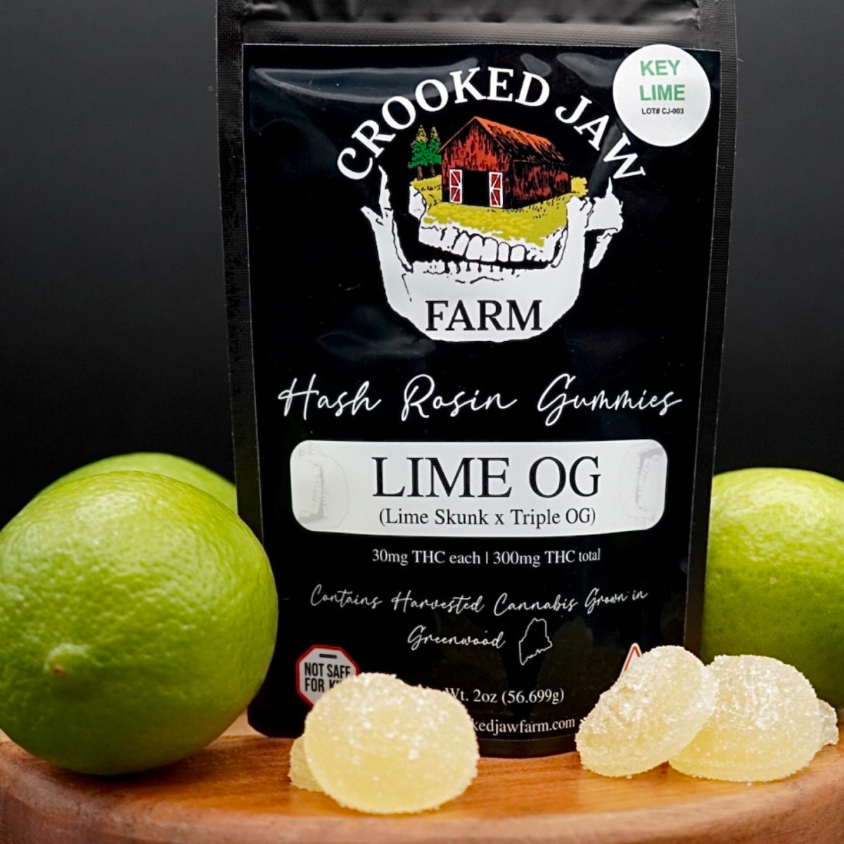 Photograph of product: au chocolat Rosin Gummies | Crooked Jaw