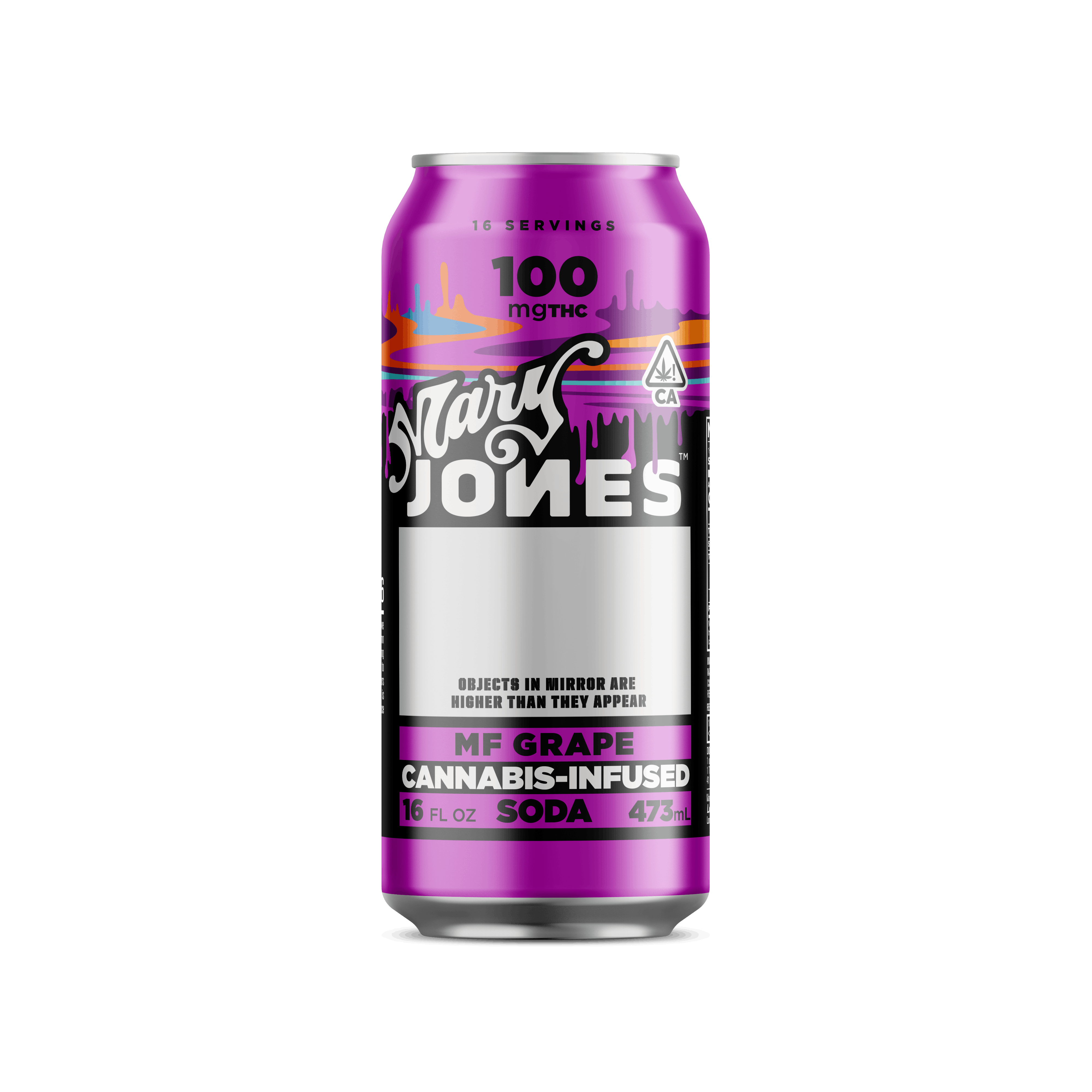 Photograph of product: MF Grape Mary Jones Soda | 100mg