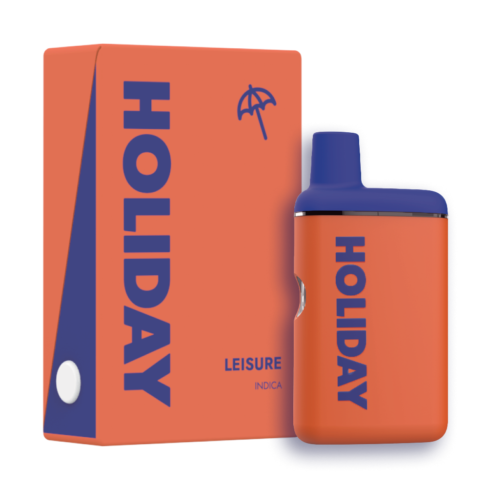 Photograph of product: HOLIDAY | Leisure | 0.5g Disposable