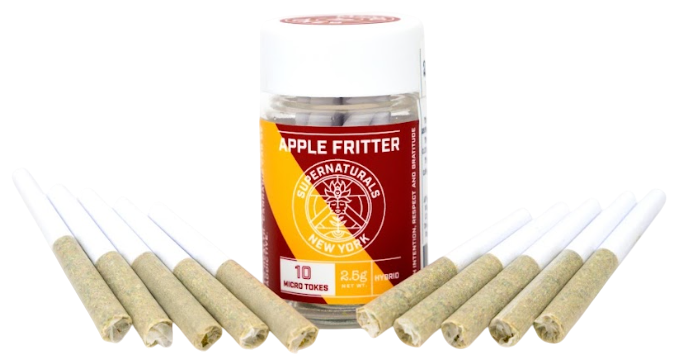 Photograph of product: Apple Fritter - Pre-Roll 10 Pack (2.5g)